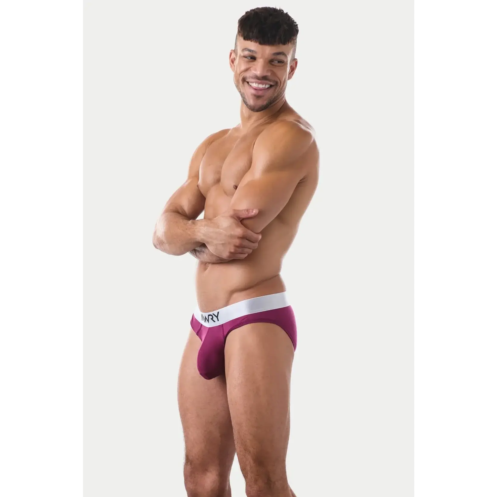 AWRY AWRY - Pocket Brief - Berry Red
