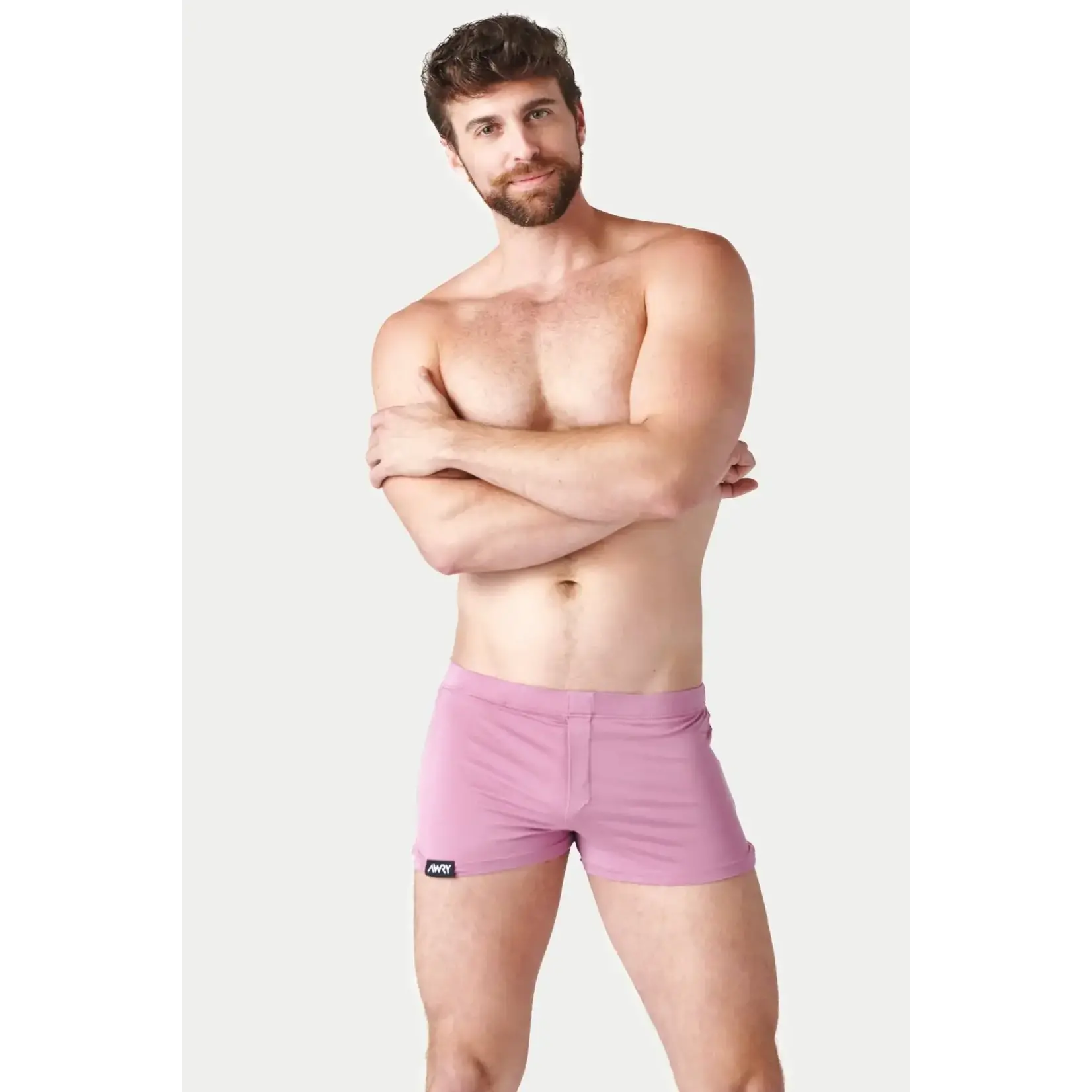 AWRY AWRY - Fusion Jock Boxers - Blush Pink