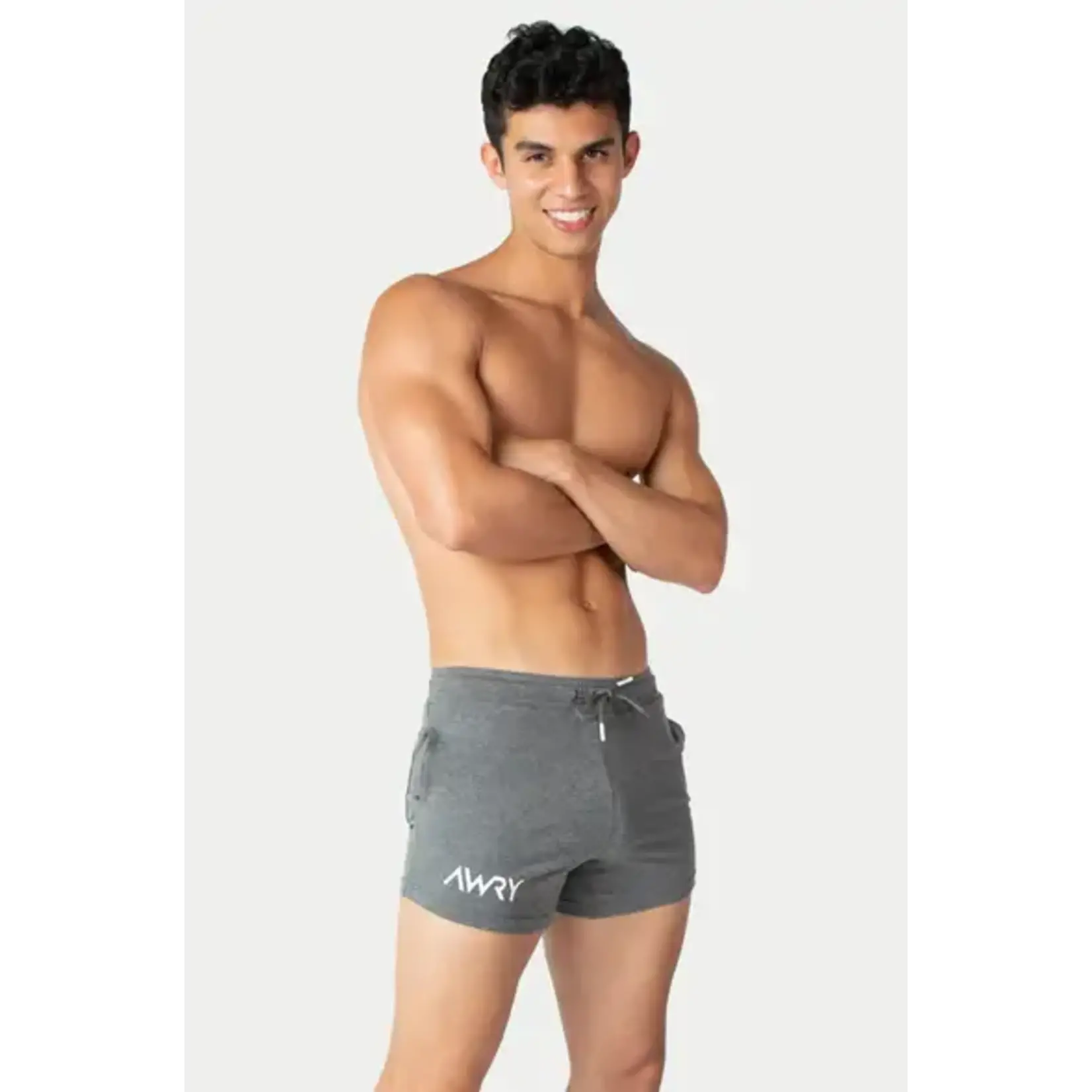 AWRY AWRY - Vers Shorts - Heather Grey