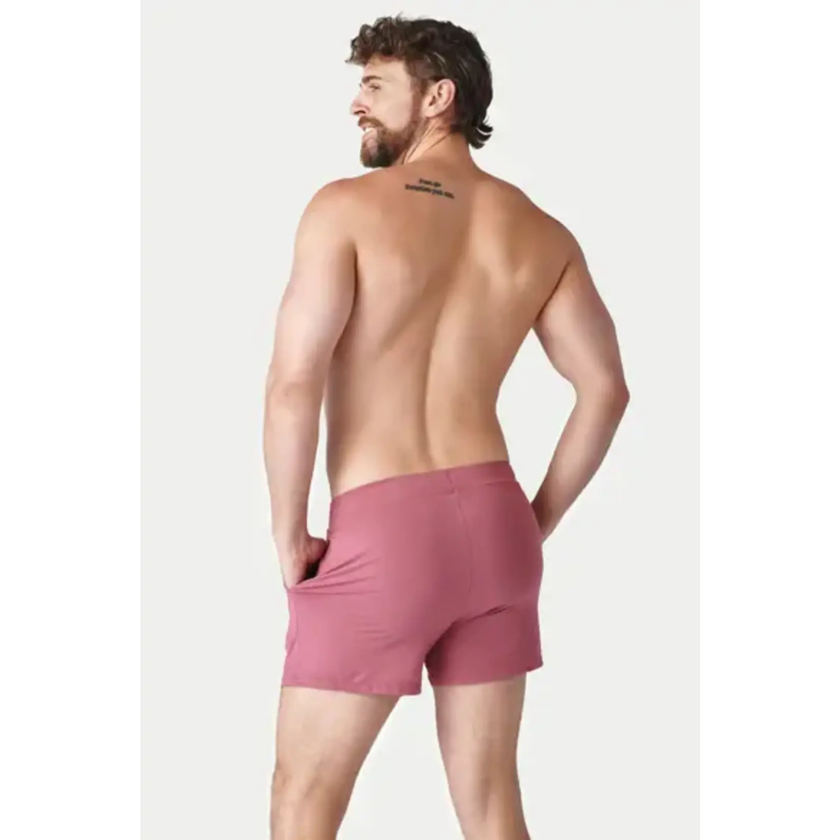 AWRY AWRY - Cloud Shorts - Blush Red