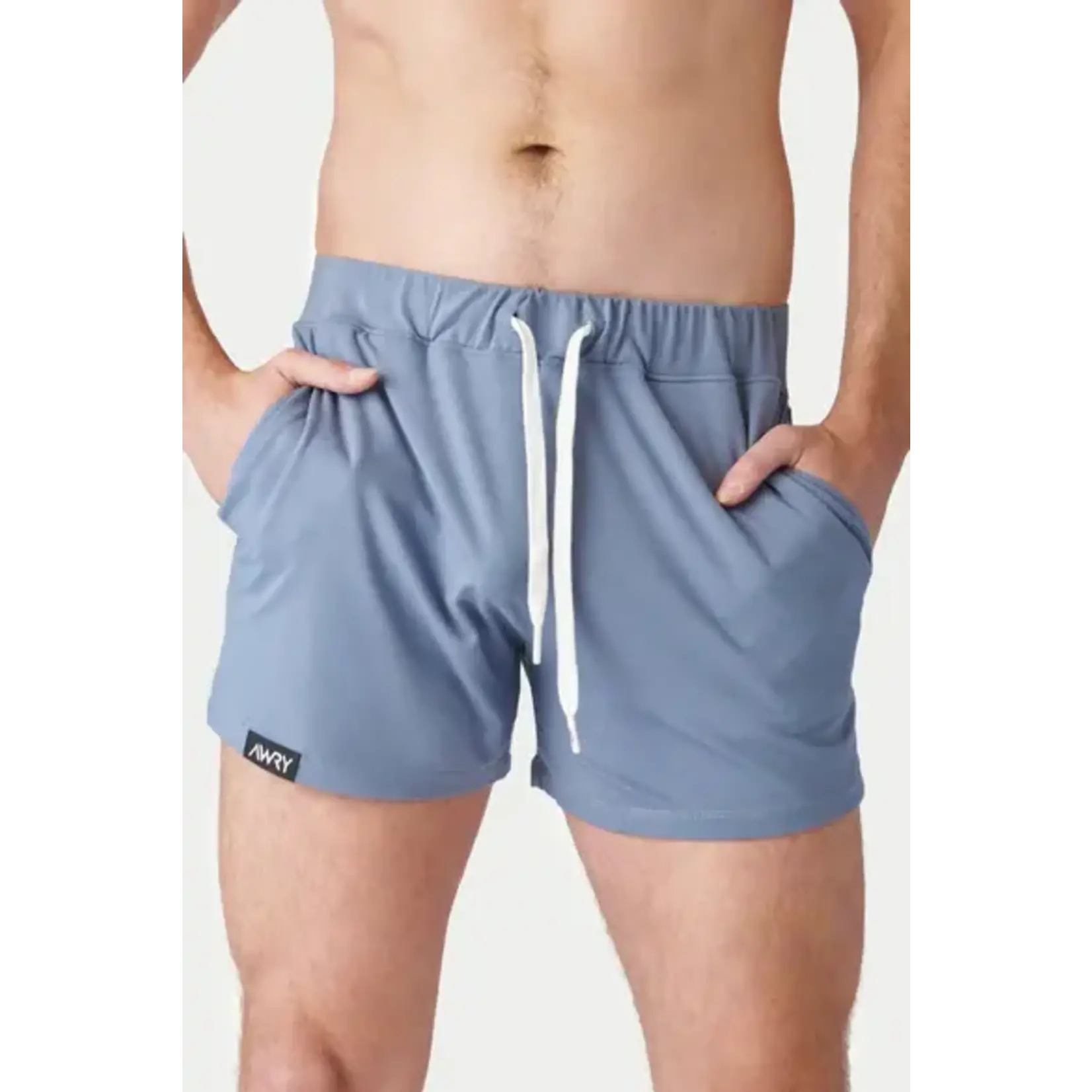 AWRY AWRY - Cloud Shorts - Steel Blue
