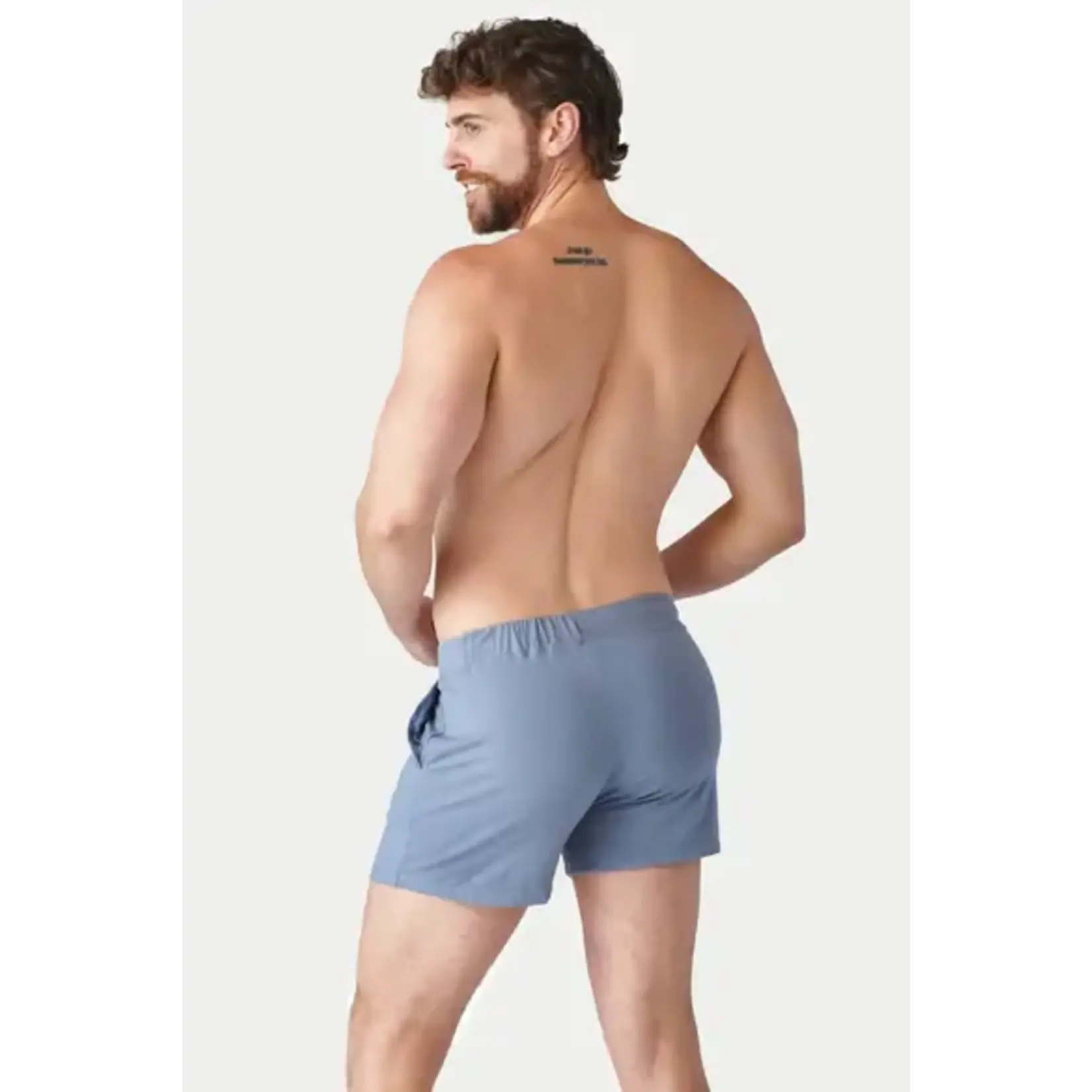AWRY AWRY - Cloud Shorts - Steel Blue
