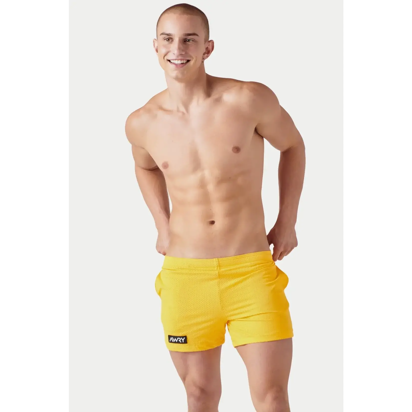 AWRY AWRY - VARSITY Shorts - Amber