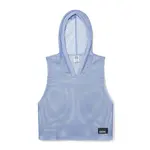 Bike Athletic Bike Hooded Sleeveless Practice Jersey Ice Blue