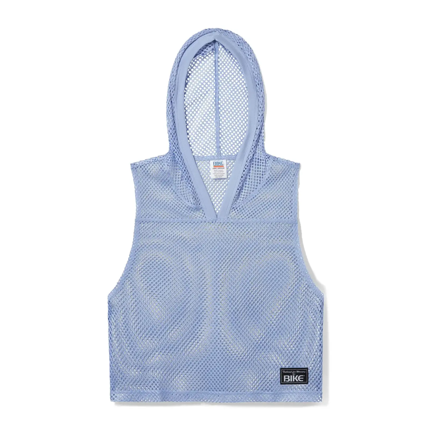 Bike Athletic Bike Hooded Sleeveless Practice Jersey Ice Blue