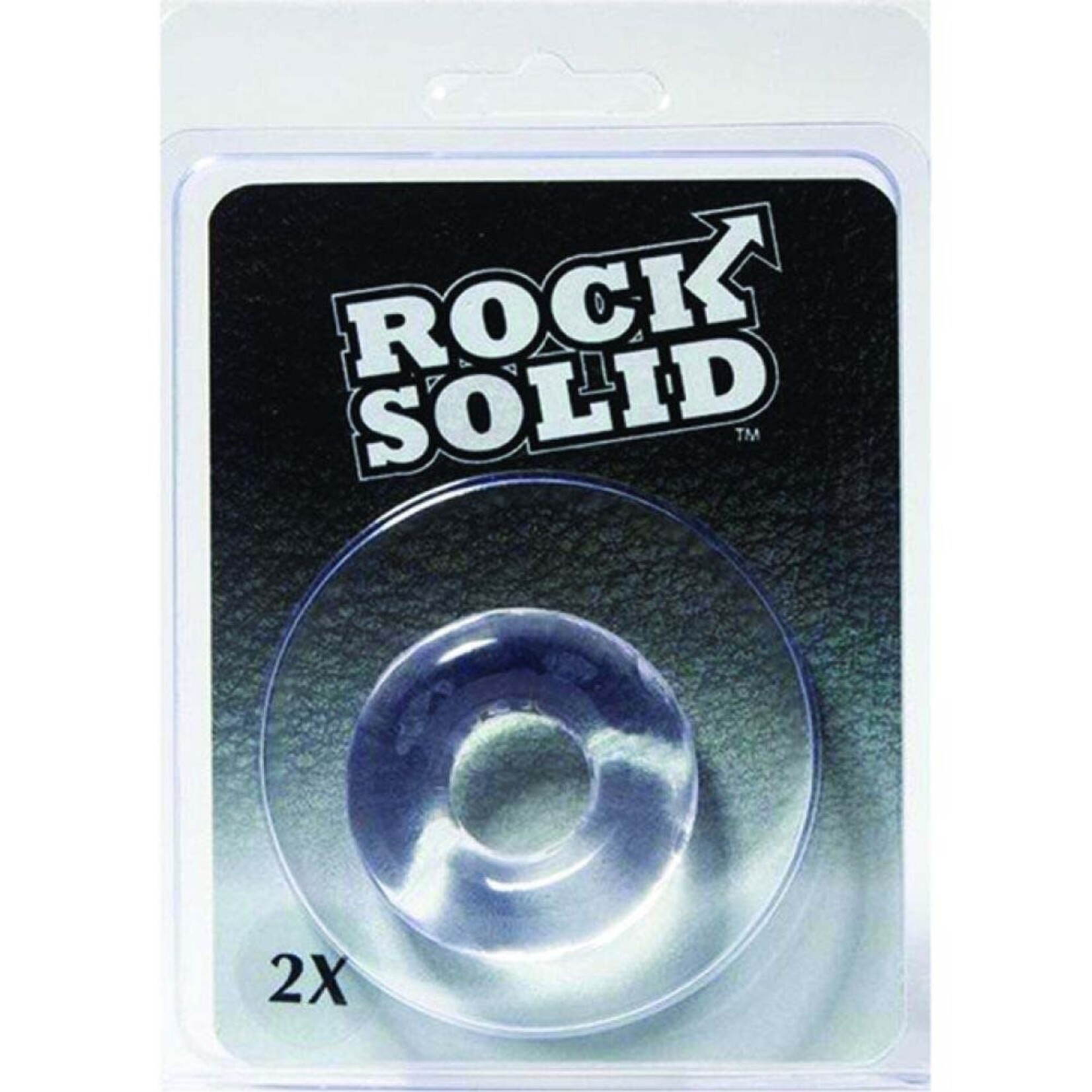 Rock Solid Rock Solid 2x Donut Ring -  Clear