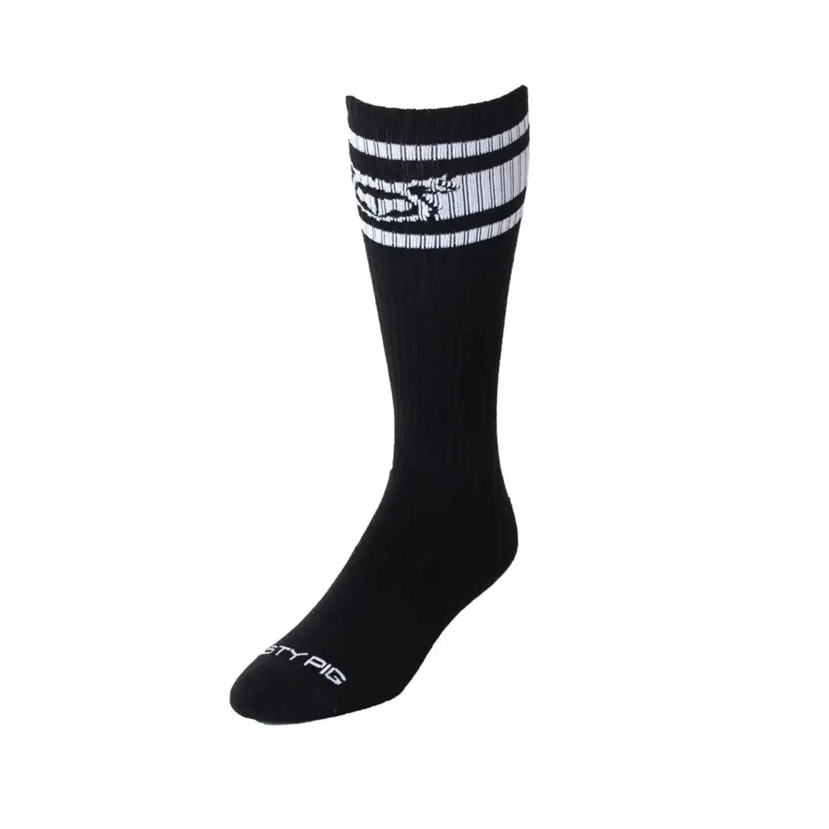 Nasty Pig Nasty Pig- Hook’d Up Sport Sock- Black/White OSFA