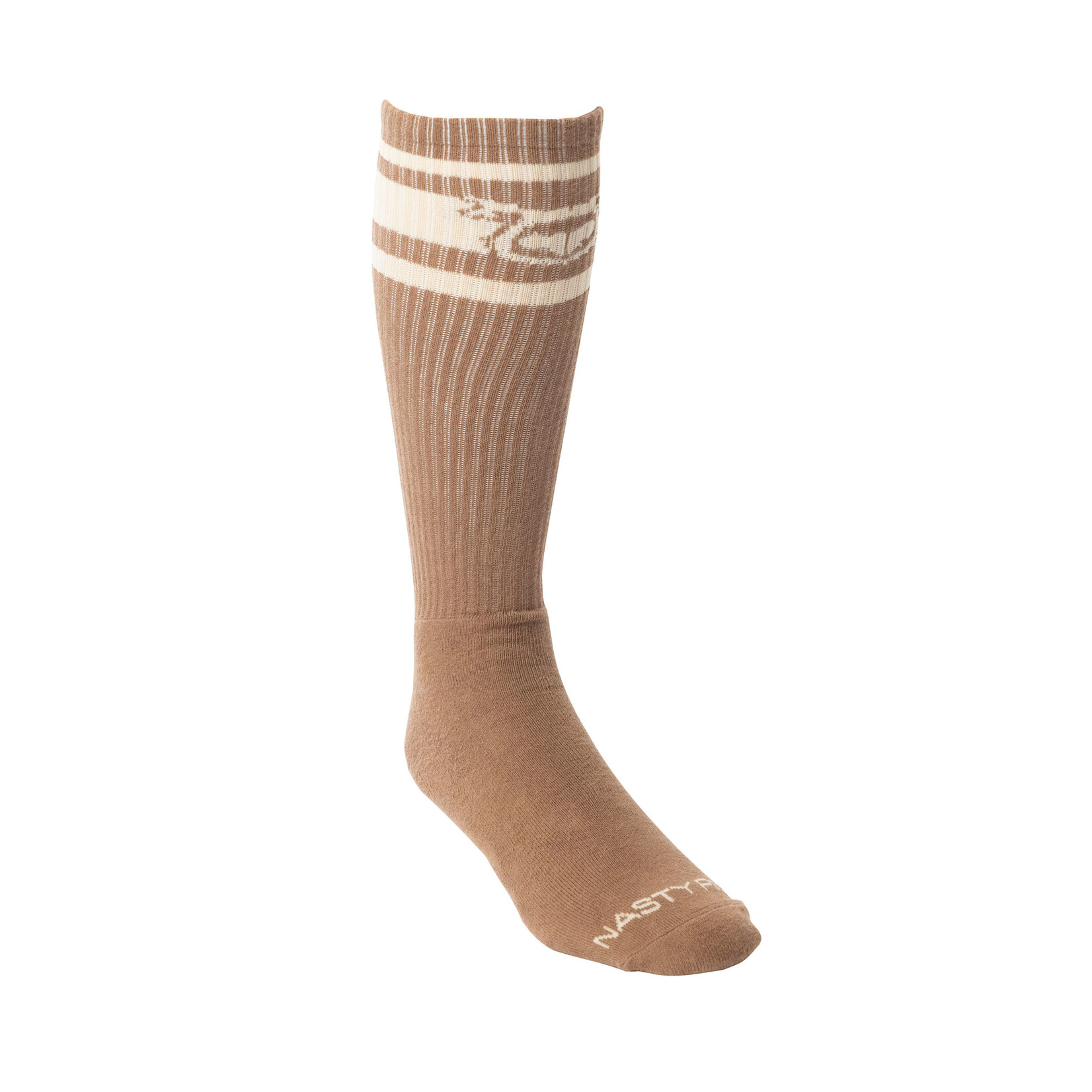 Nasty Pig Nasty Pig- Hook’d Up Sport Sock- Coconut/Almond- OSFA