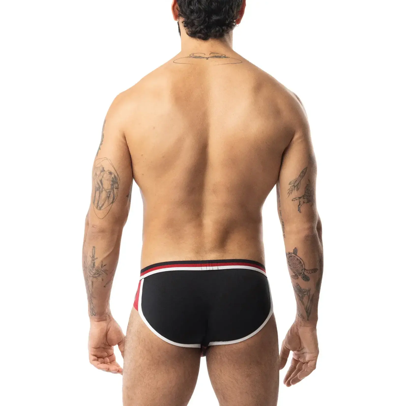 Nasty Pig Nasty Pig- Lift Club Classic Brief- Black/Red