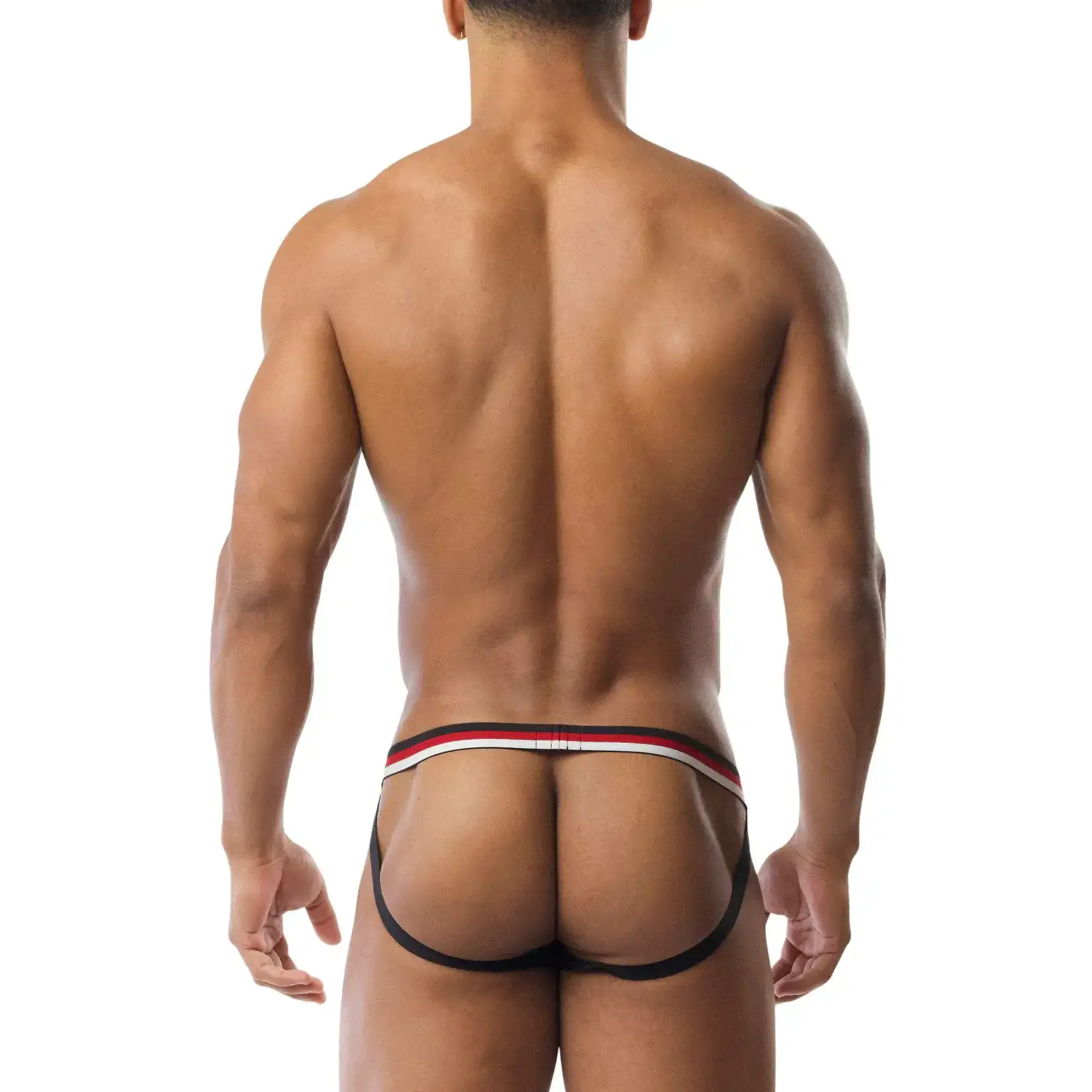 Nasty Pig Nasty Pig - Lift Club Jock Strap- Black/Red