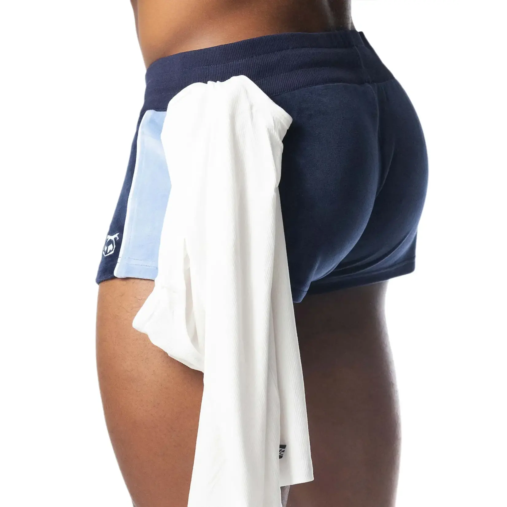 Nasty Pig Nasty Pig - Essex Velour Trunk Short - Midnight Navy/Perry Blue