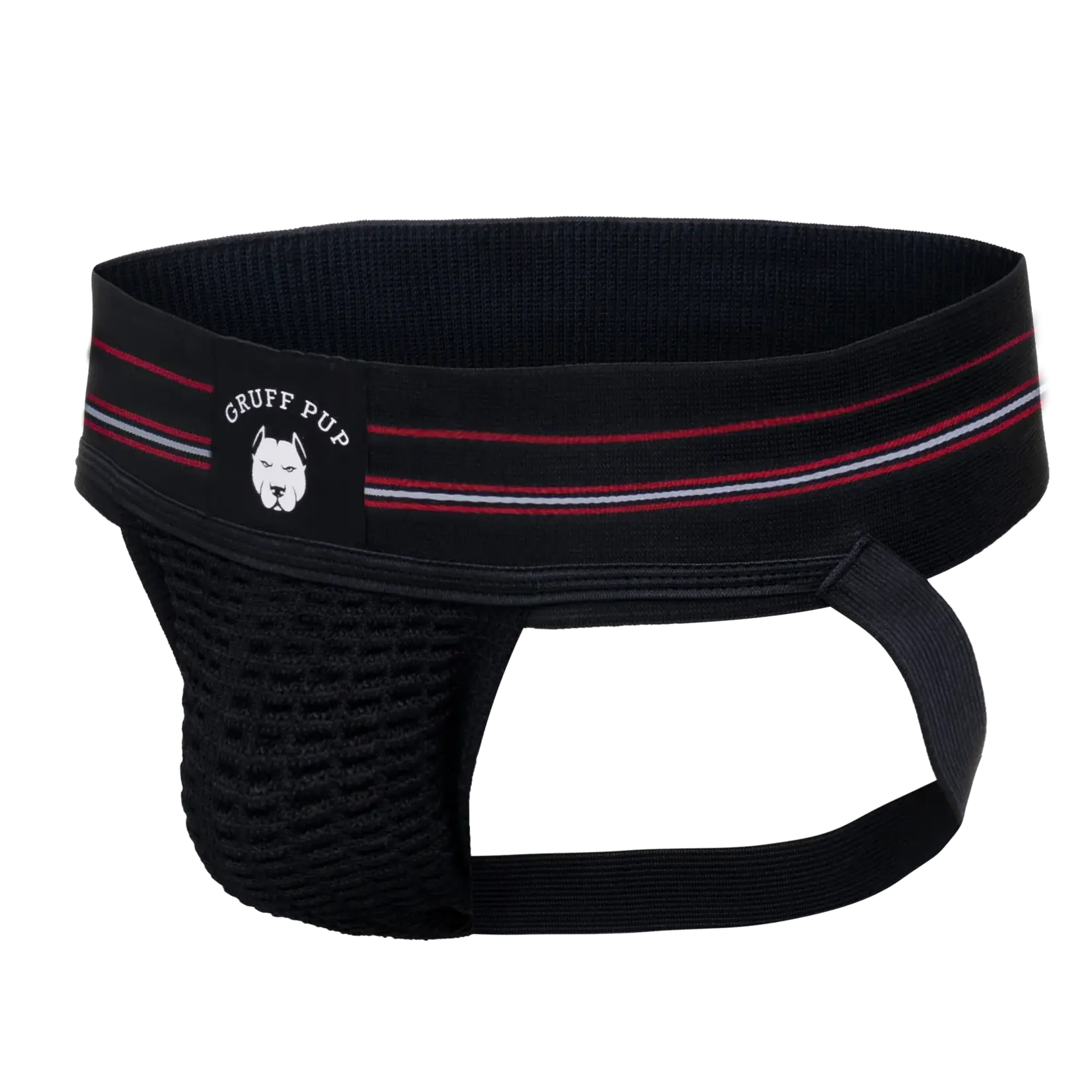 Gruff Pup Gruff Pup- Quarterback Jockstrap- Black