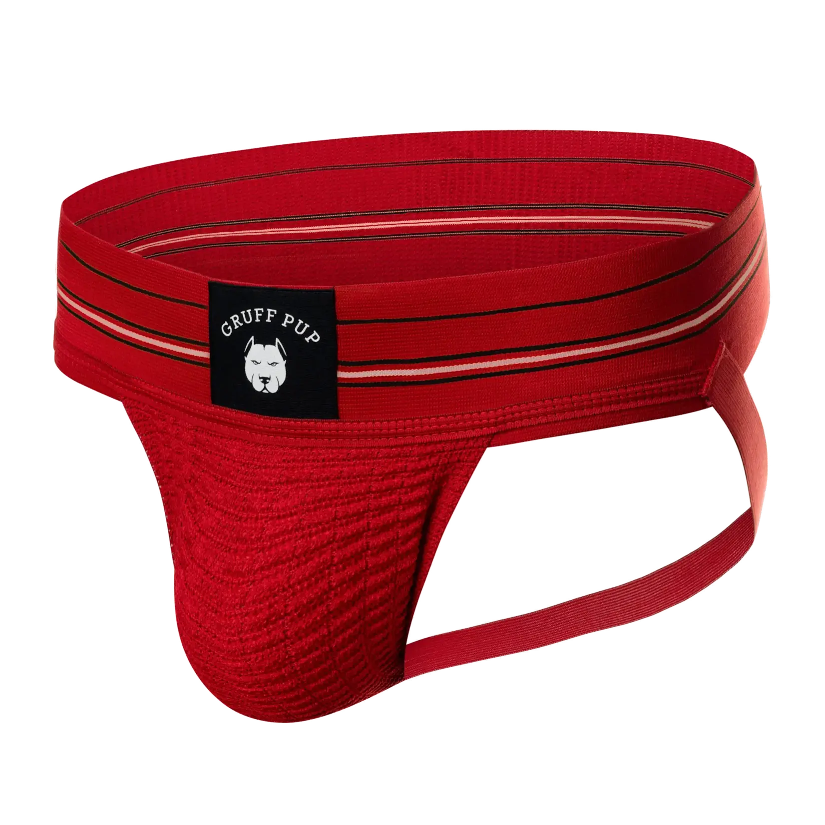 Gruff Pup Gruff Pup- Quarterback Jockstrap- Red