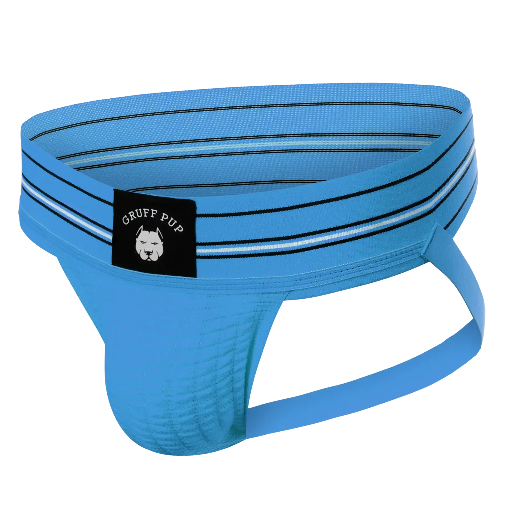 Gruff Pup Gruff Pup- Quarterback Jockstrap- Turbo Blue