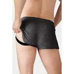 AWRY AWRY- Fusion Jock Boxers - Dark Heather Gray