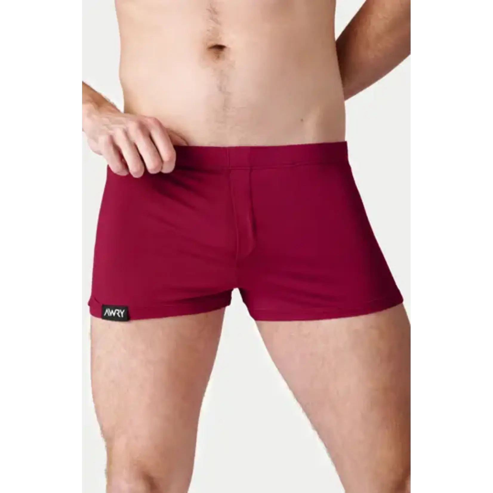 AWRY AWRY- Fusion Jock Boxers- Berry Red
