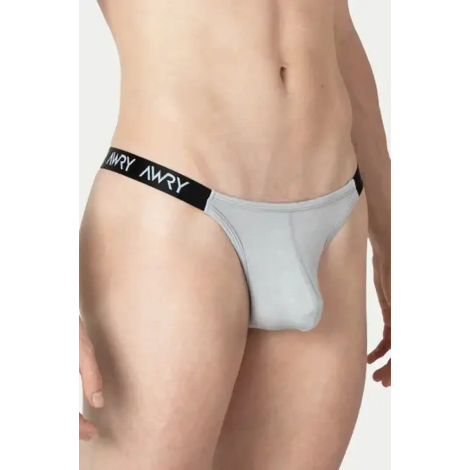 AWRY AWRY- Allure Thong- Cool Gray