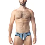 Nasty Pig Nasty Pig - Brawn U-Front Brief - Midnight Navy/Perry Blue