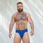 Gruff Pup Gruff Pup - Quarterback Jockstrap - Blue