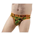 BEAR SKN BEAR SKN- Oriole & Green Camo Thong