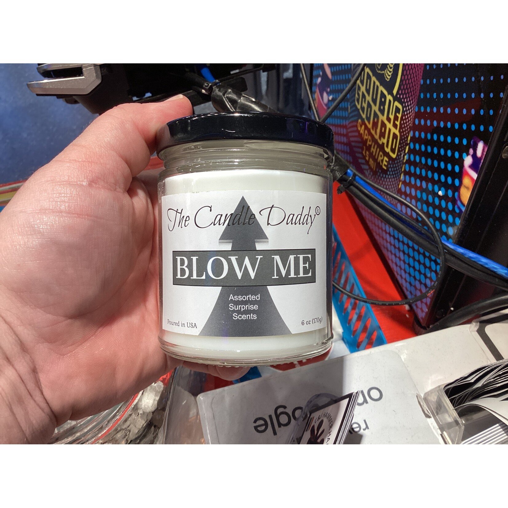 The Candle Daddy Candle Daddy 6 oz. Scented Candle(Second List) Blow Me Surprise scents