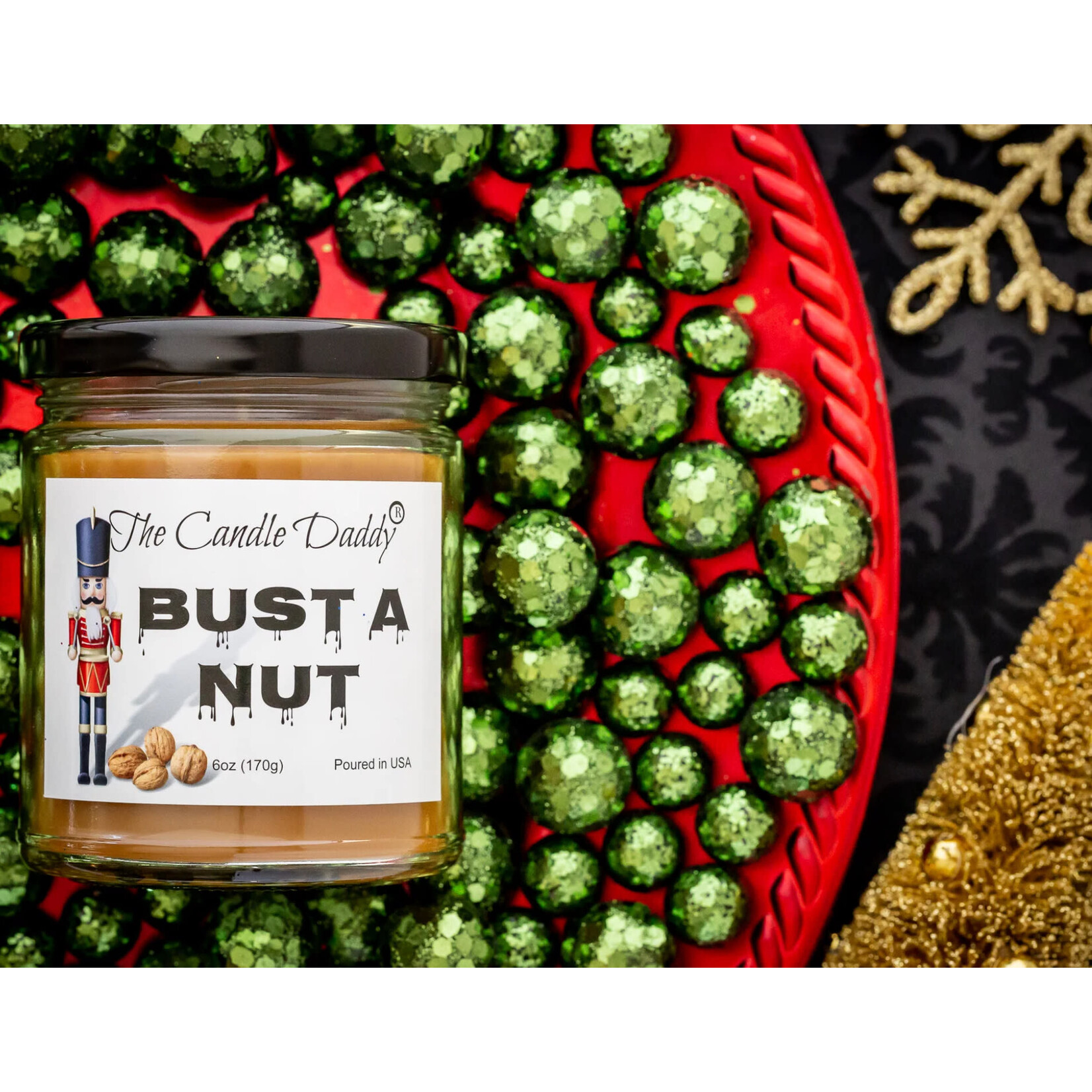 The Candle Daddy Candle Daddy 6 oz. Scented Candle(Second List) Bust a Nut