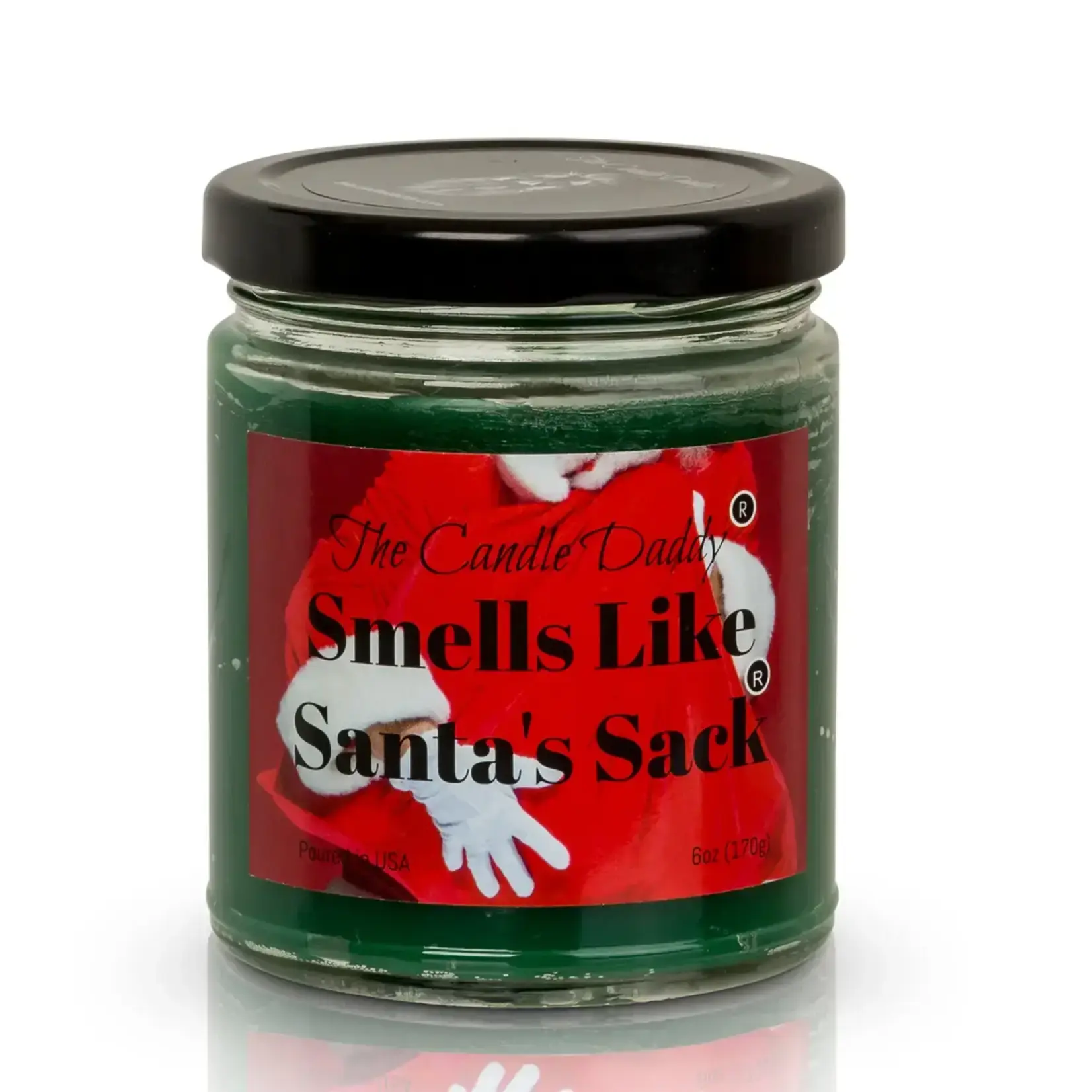 The Candle Daddy Candle Daddy 6 oz. Scented Candle Smells Like Santa’s Sack White Berry Scent