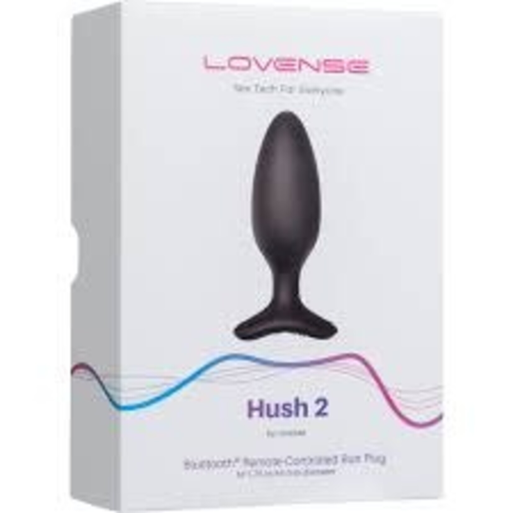 lovense Lovense Hush 2 Bluetooth Remote Controlled Butt Plug Medium