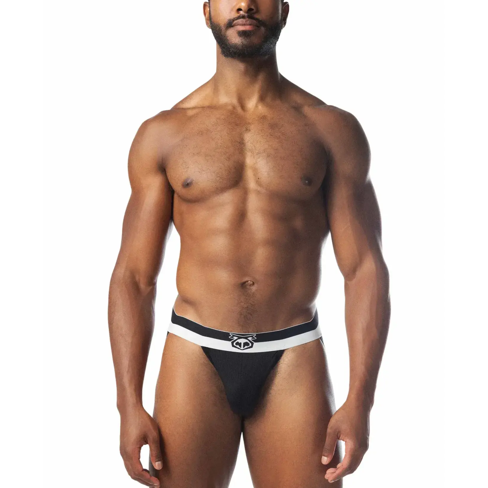 Nasty Pig Nasty Pig - Horizon Jock Strap- Black/White