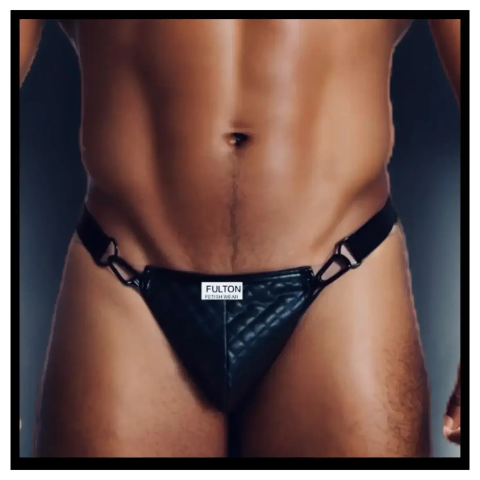 Fulton Fetish Wear FFW - Midnight Matrix Thong