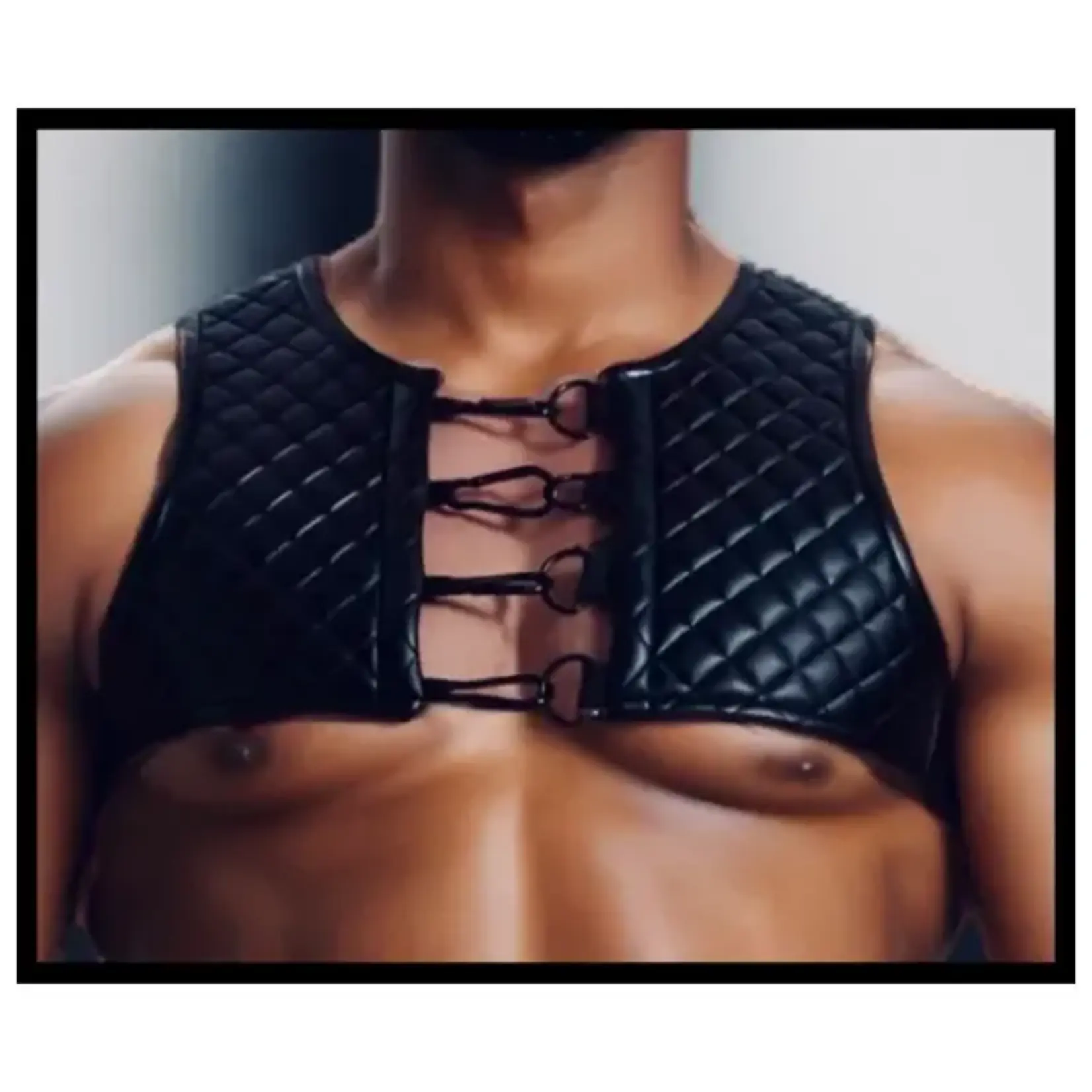 Fulton Fetish Wear FFW - Nightfall Mens Chest Harness