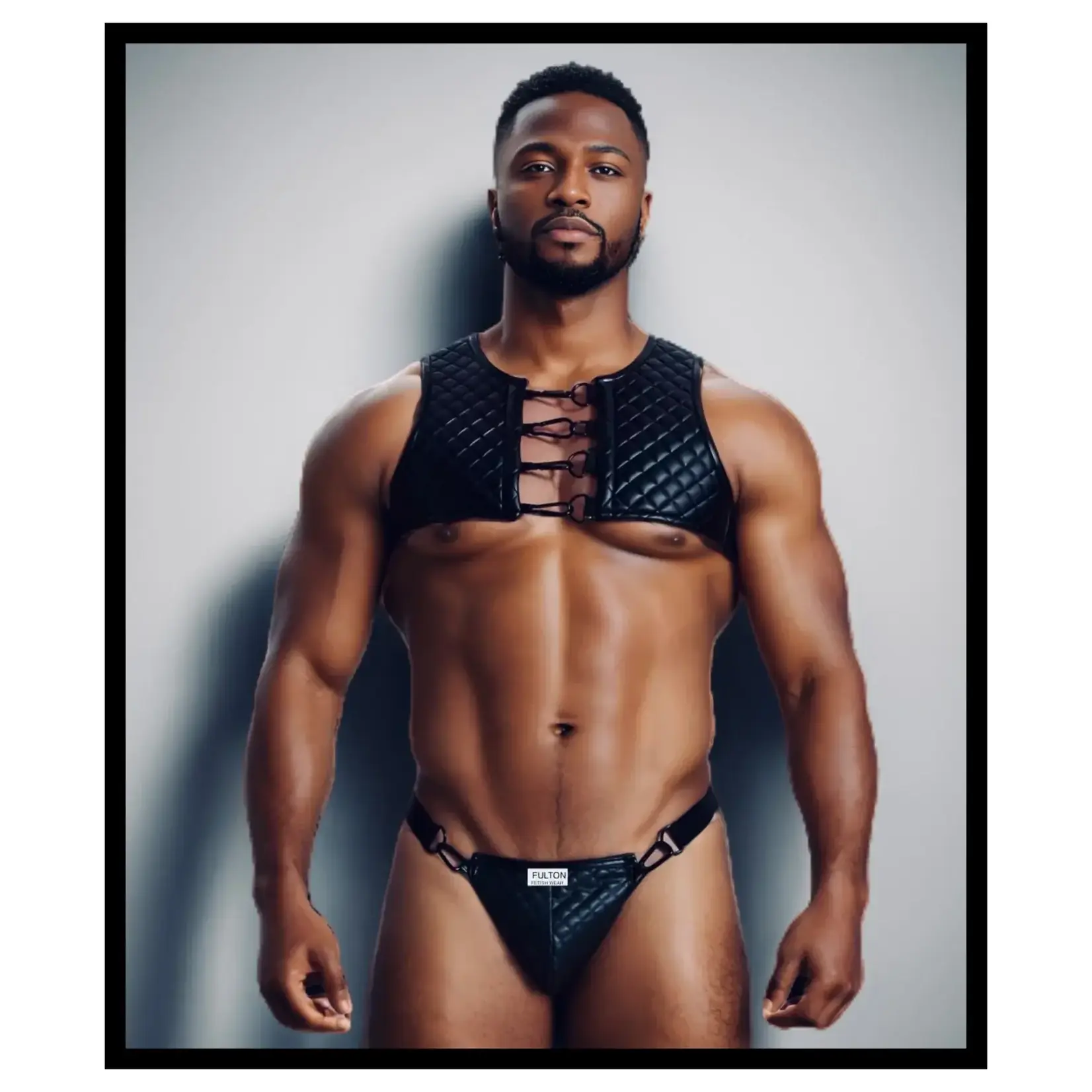 Fulton Fetish Wear FFW - Nightfall Mens Chest Harness
