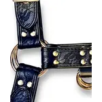 Folton Fetish Wear FFW - Obsidian Lace Mens Bulldog Chest Harness