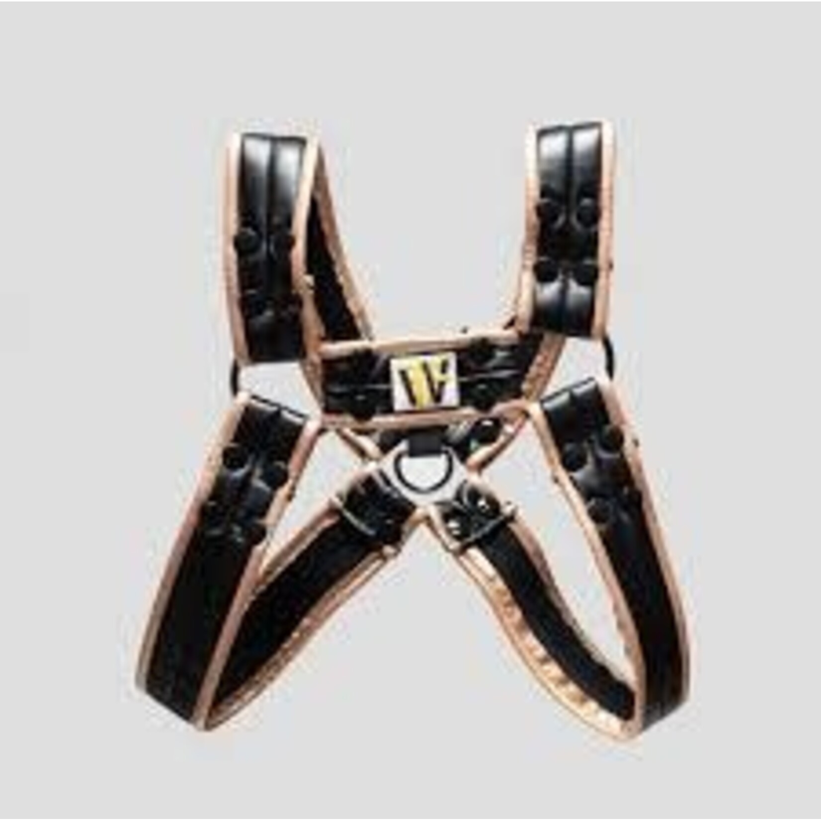 Fulton Fetish Wear Fulton Fetish Wear Commander Harness Gold PU Leather