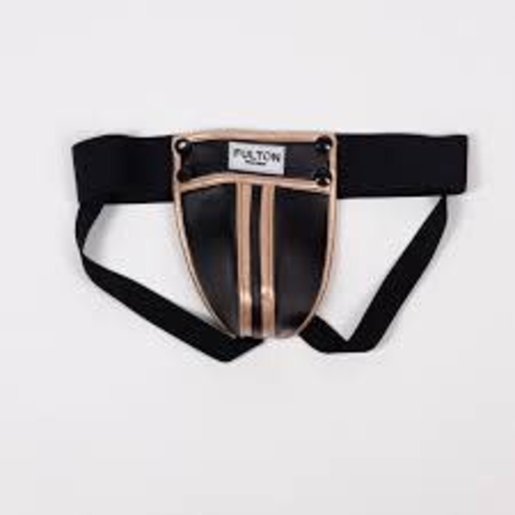 Fulton Fetish Wear Fulton Fetish Wear Rebel Jockstrap Gold PU Leather