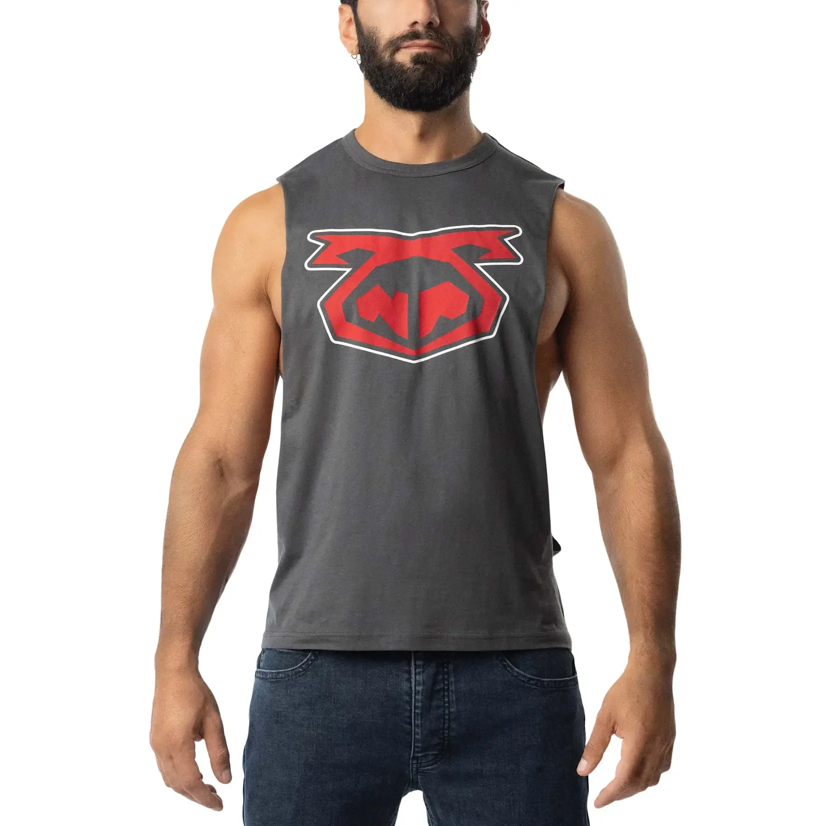Nasty Pig - Brandmark Shredder 3.0 - Charcoal Grey/Red