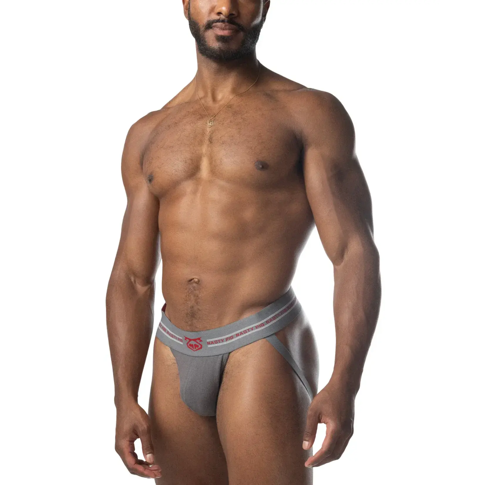 Nasty Pig Nasty Pig - Core Jock 3.0 - Charcoal Grey/Red/White