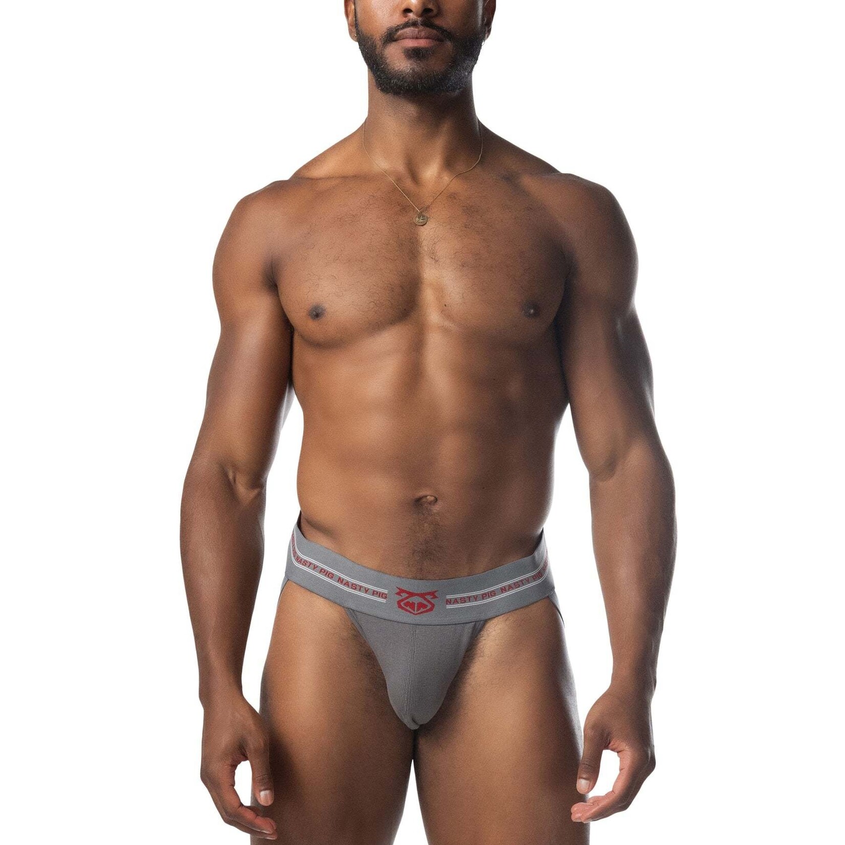 Nasty Pig Nasty Pig - Core Jock 3.0 - Charcoal Grey/Red/White