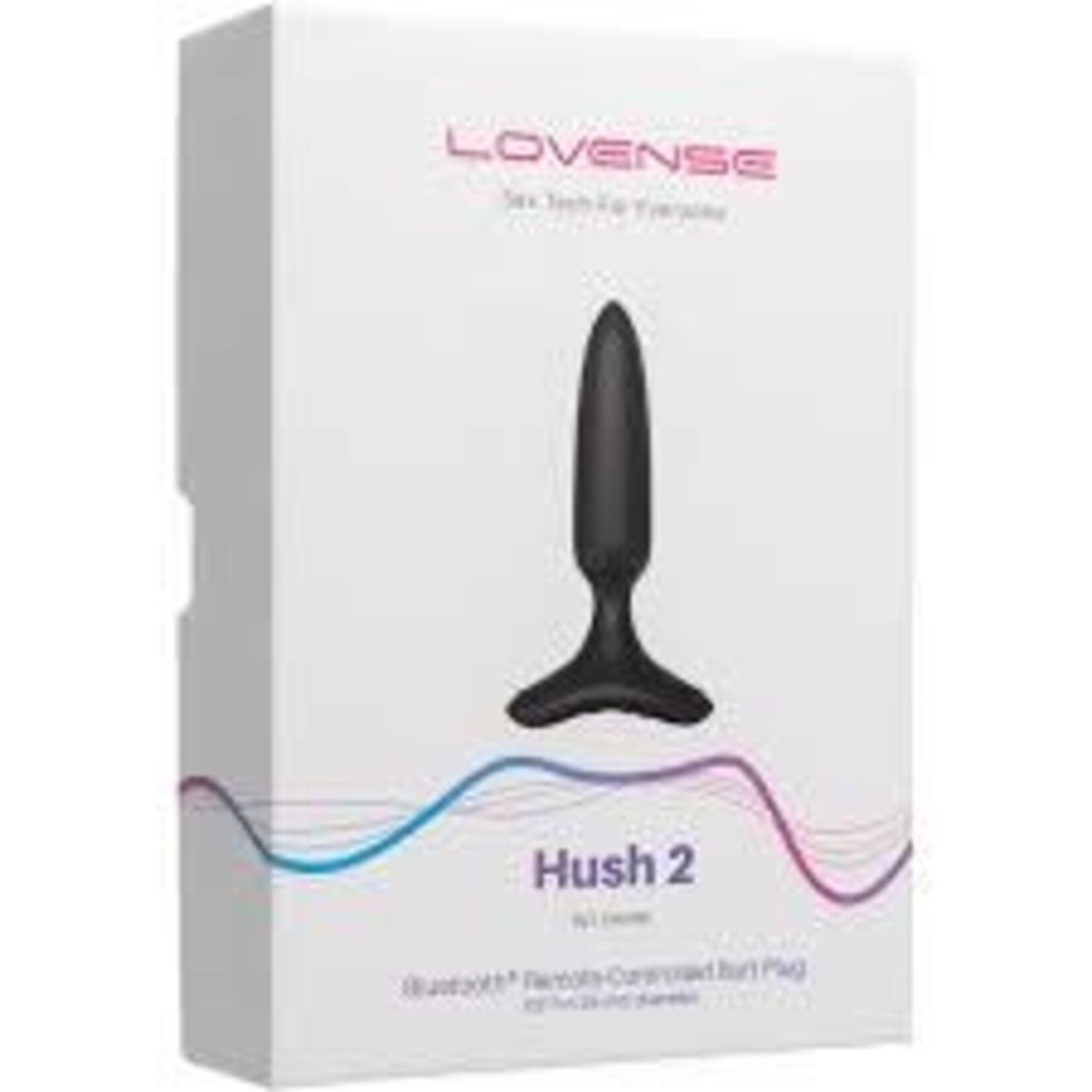 lovense Lovense Hush 2 XS 1in. Bluetooth Remote Controlled Vibrating Butt Plug
