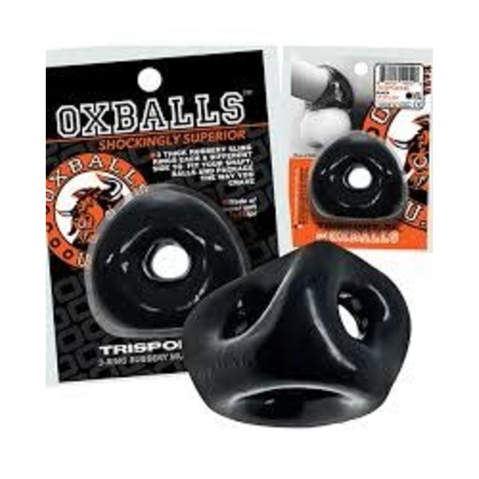 OxBalls Oxballs Trisport XL Black