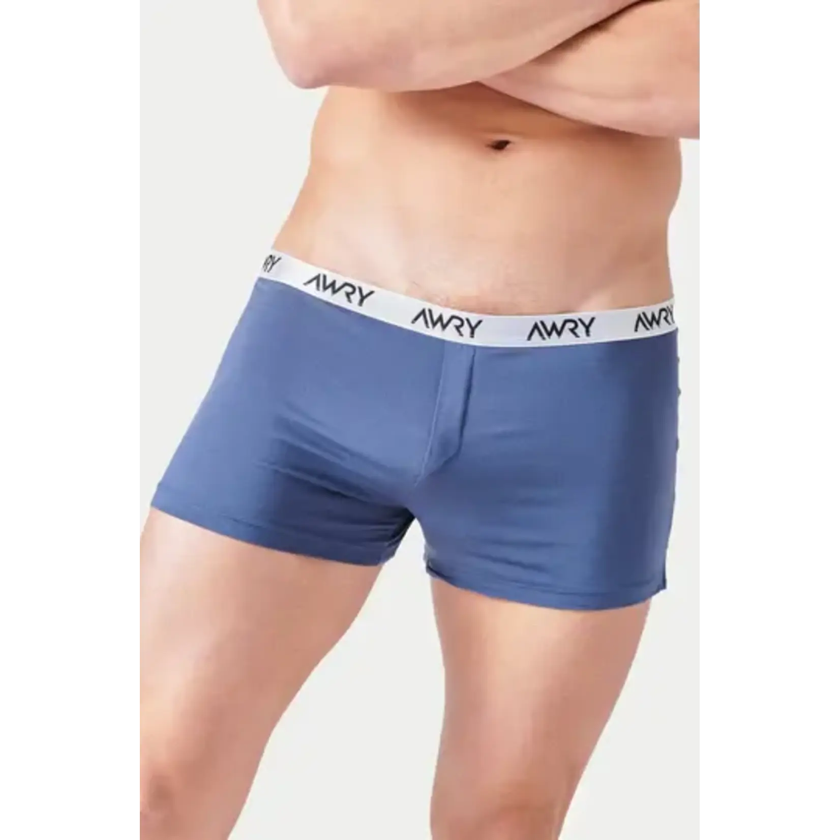 AWRY AWRY - SIGNATURE Boxers - Stone Blue Small