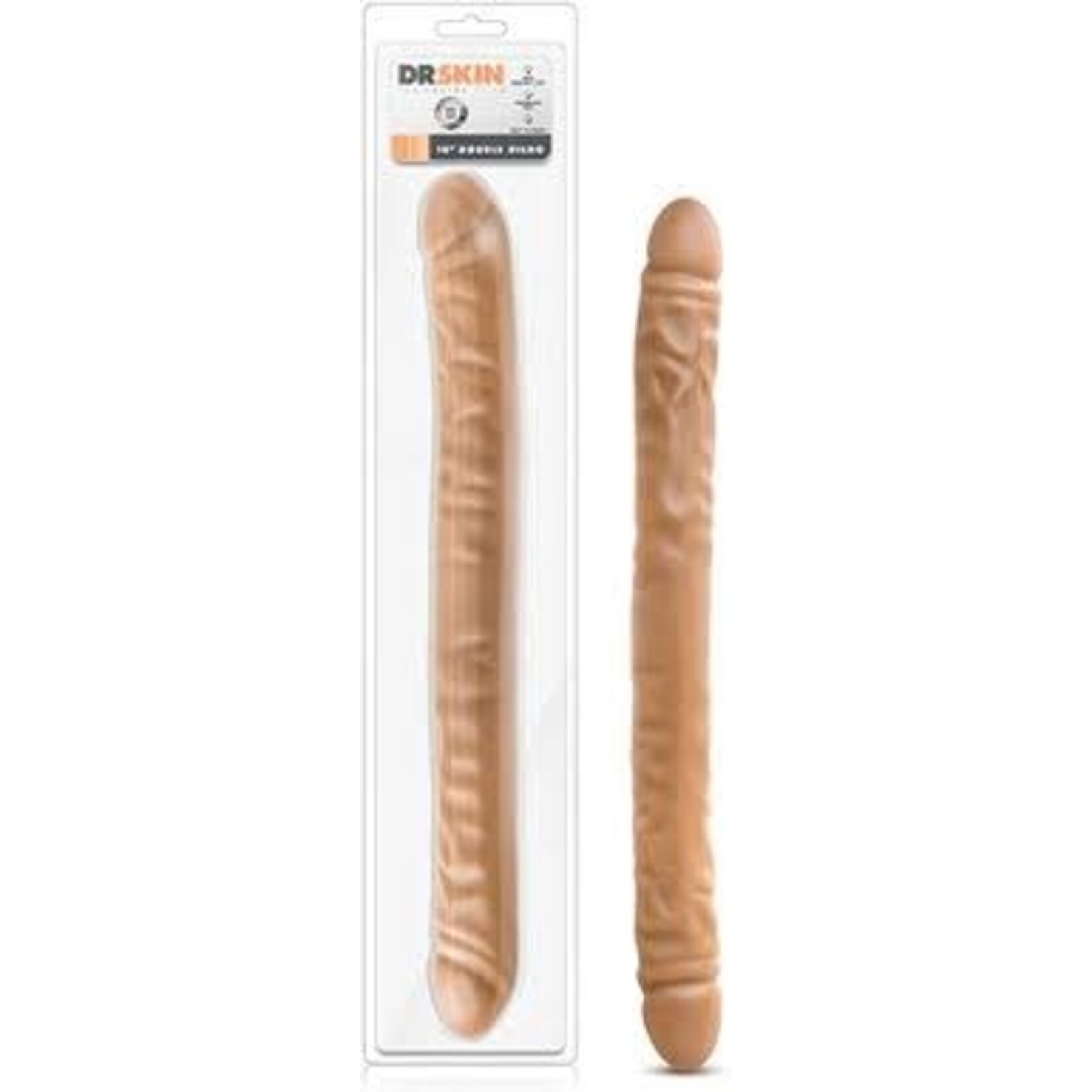 Dr. Skin Dr. Skin 18” Double Dildo Tan
