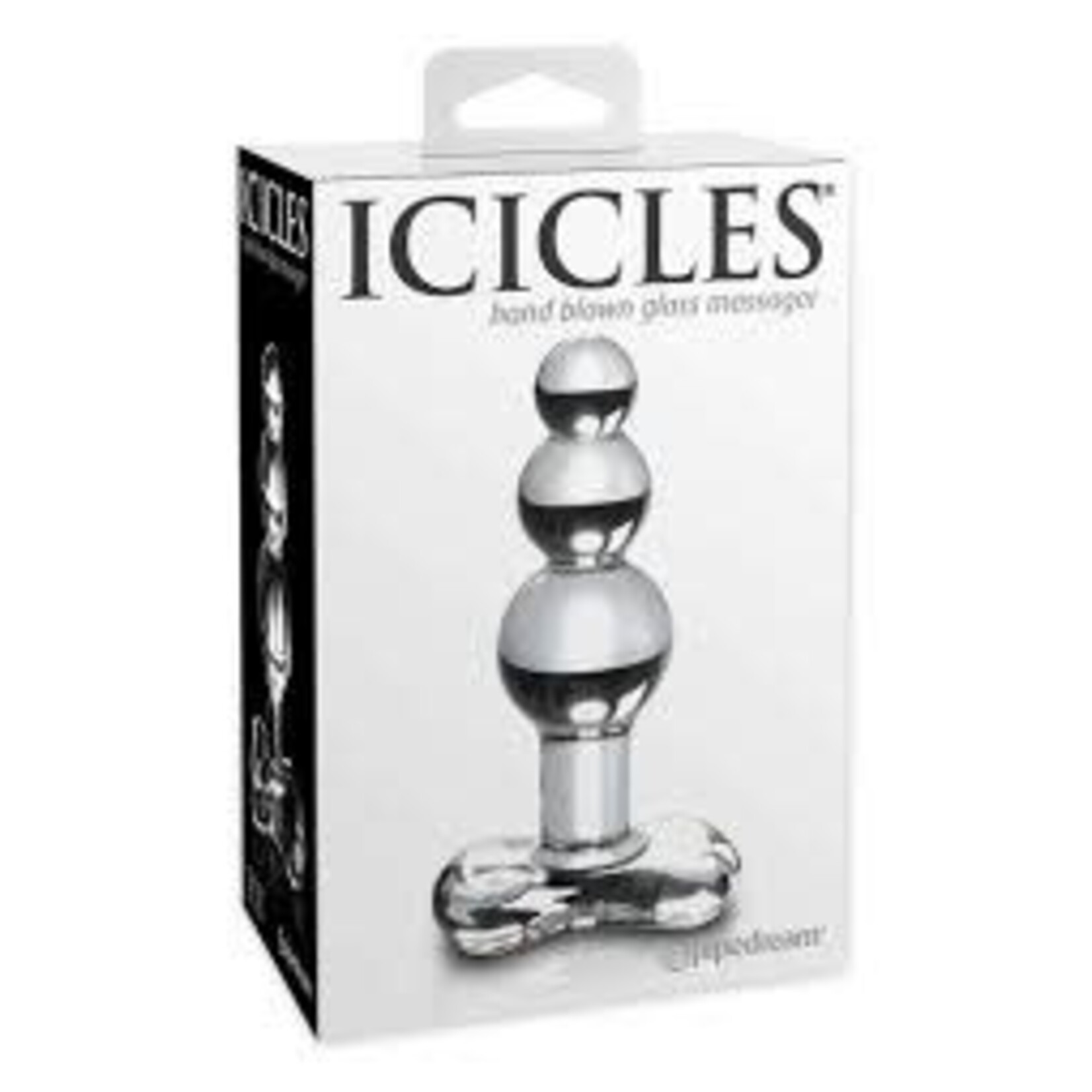 icicles Icicles Handblown Glass massager plug