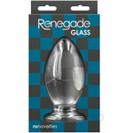 Renegade Renegade Bishop Glass Butt Plug Large