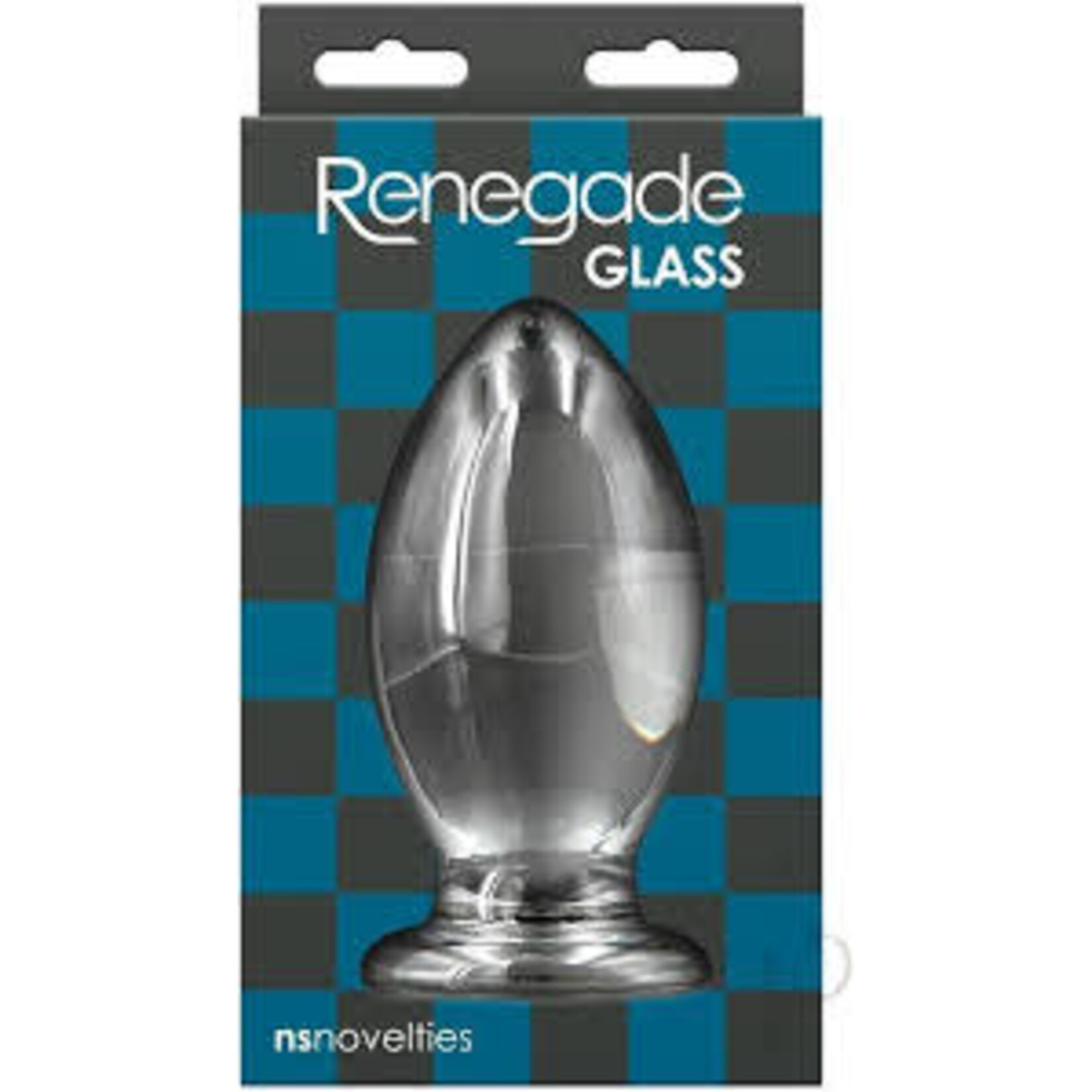 Renegade Renegade Bishop Glass Butt Plug Large