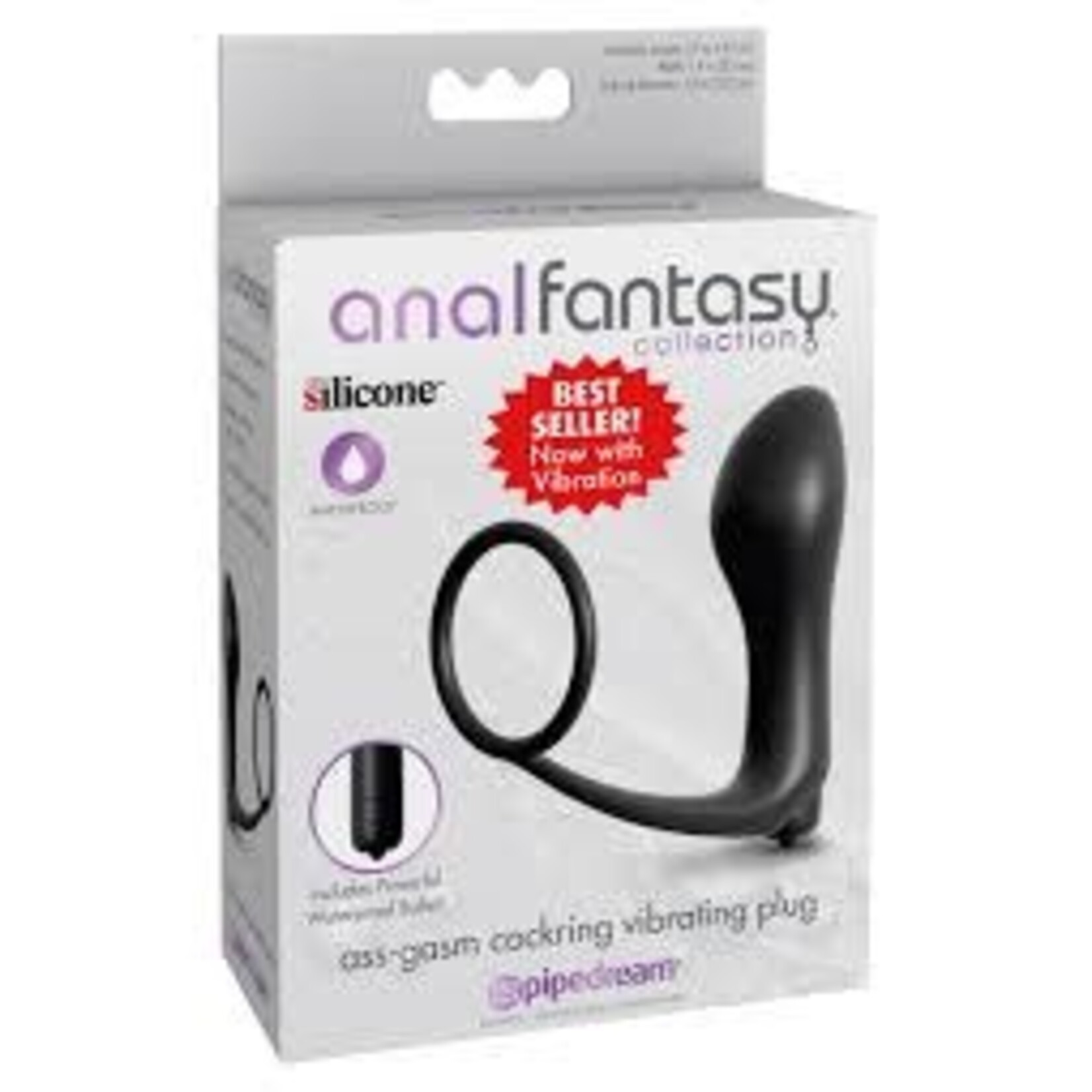 anal fantasy Anal Fantasy Ass-gasm Cockring vibrating plug