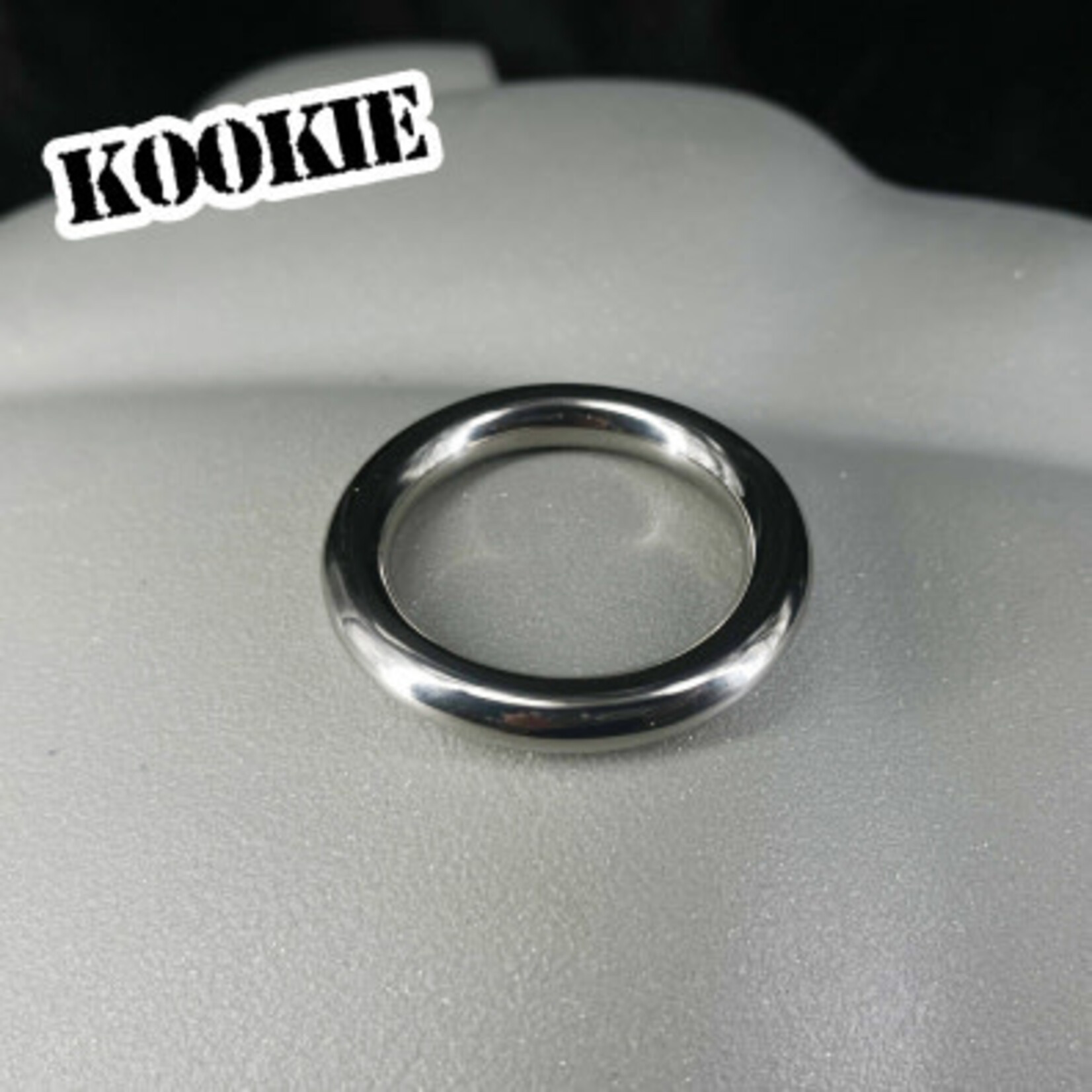 Kookie Kookie Stainless Steel Cock Ring 2.25”