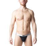 Nasty Pig Nasty Pig- Chromium Jock Strap - Chrome/Black