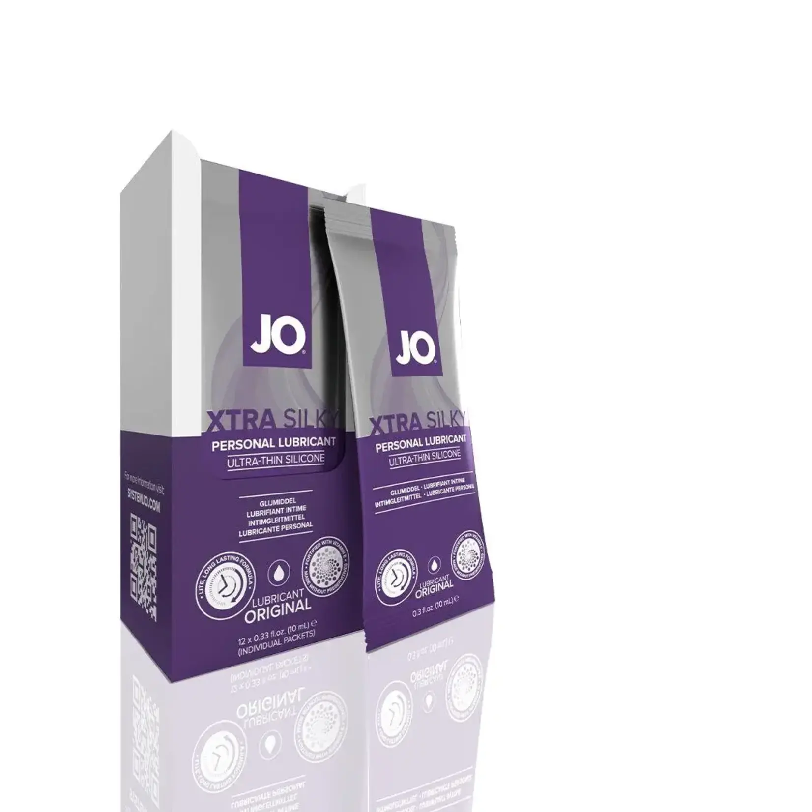 JO JO XTRA Silky Silicone Lubricant Sample 0.17 fl oz