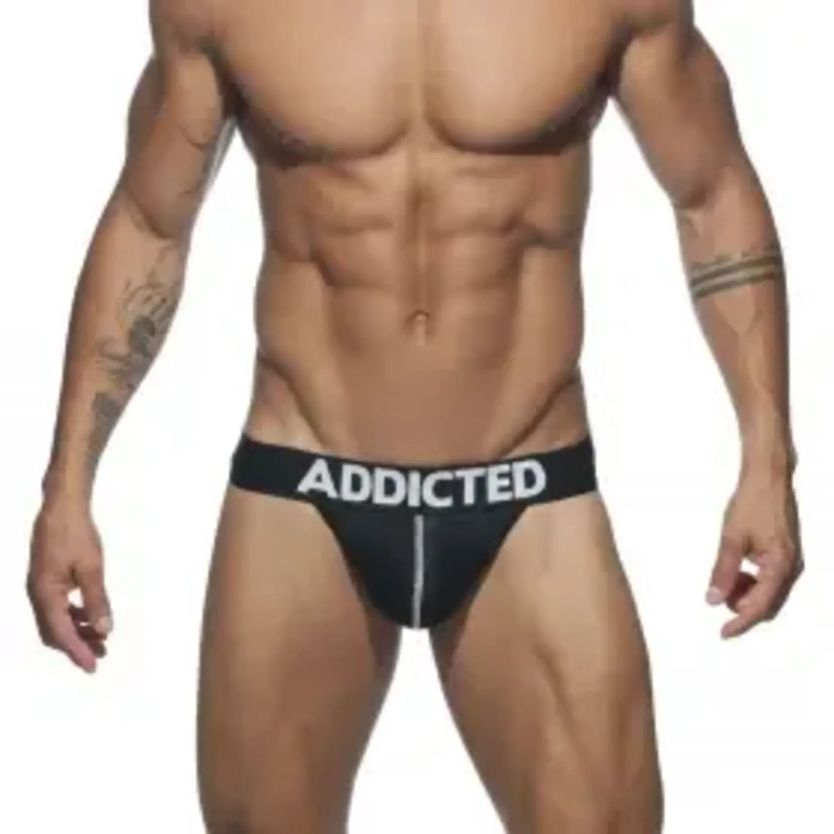 Addicted Addicted - Mesh Thong Push Up- Black
